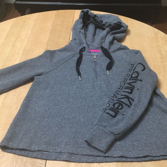 Calvin Klein quarter zip hoodie - Picture 1 of 6